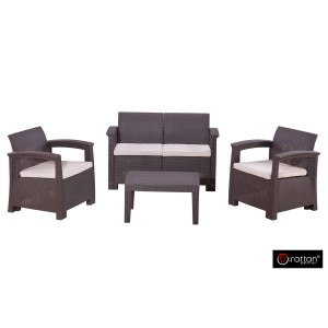 Комплект мебели Rattan Comfort 4 (диван, 2 кресла, стол)